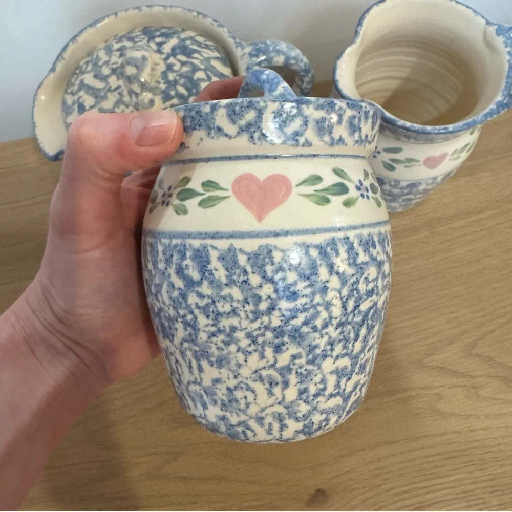 Vintage East Texas Pottery 90’s Mom Brown Kitchen Aesthetic Ceramic Set